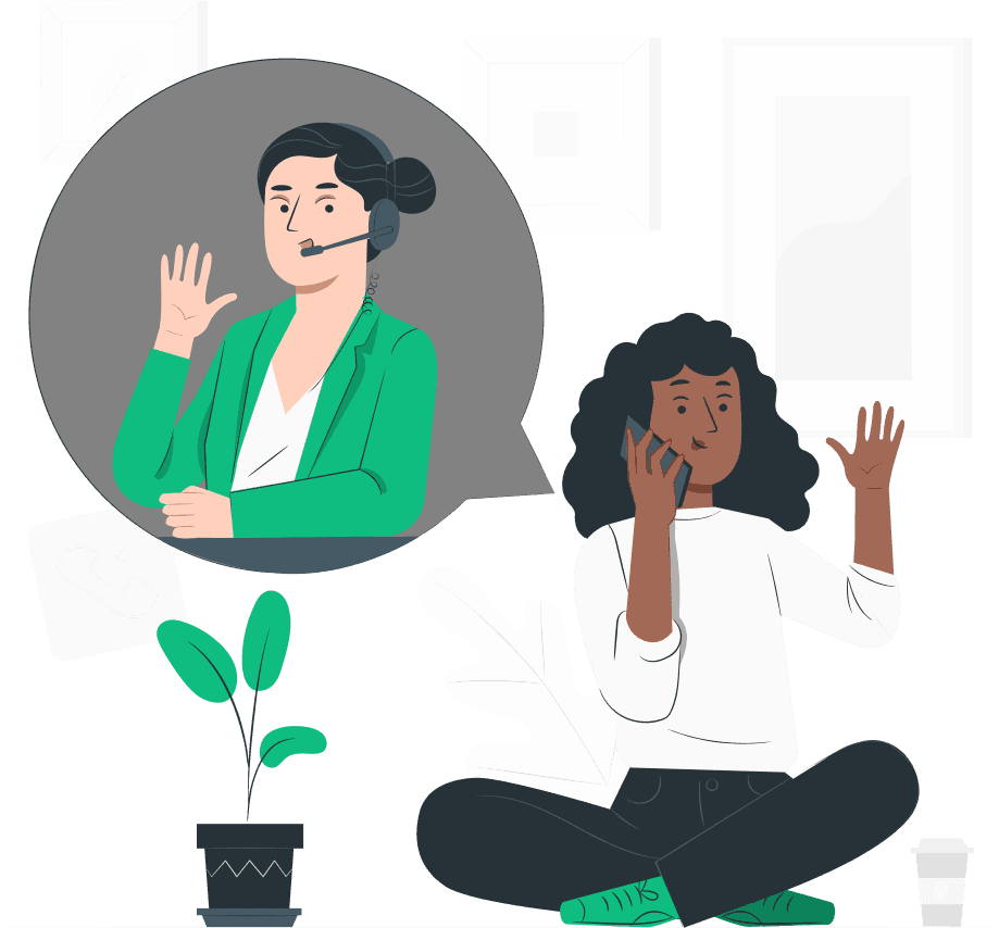 Contact illustration